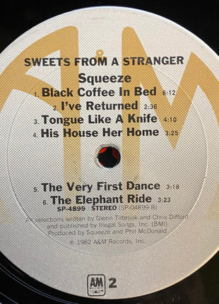 Squeeze (2) : Sweets From A Stranger (LP, Album, Club)