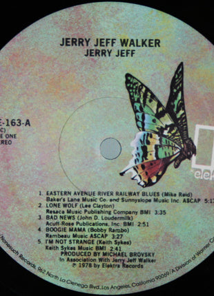 Jerry Jeff Walker : Jerry Jeff (LP, Album, PRC)