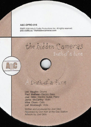 The Hidden Cameras : Death Of A Tune (7", Single)