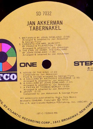 Jan Akkerman : Tabernakel (LP, Album, Bro)