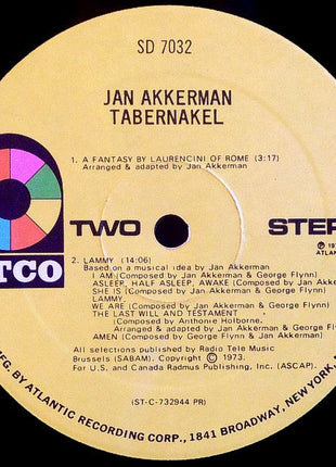 Jan Akkerman : Tabernakel (LP, Album, Bro)