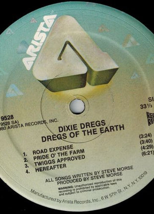 Dixie Dregs : Dregs Of The Earth (LP, Album)
