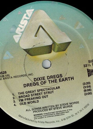 Dixie Dregs : Dregs Of The Earth (LP, Album)