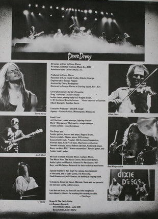 Dixie Dregs : Dregs Of The Earth (LP, Album)