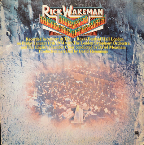 Rick Wakeman : Journey To The Centre Of The Earth (LP, Album, Club, Ter)