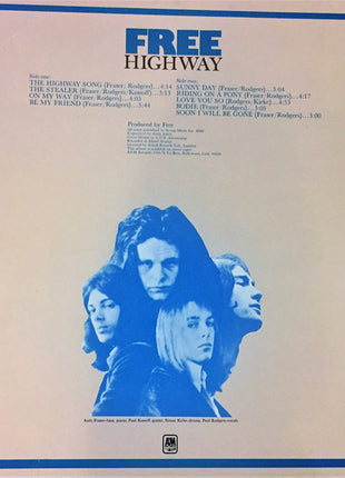 Free : Highway (LP, Album, Pit)