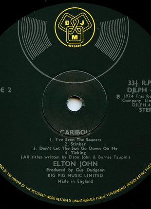 Elton John : Caribou (LP, Album)