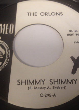 The Orlons : Shimmy Shimmy (7", Promo)