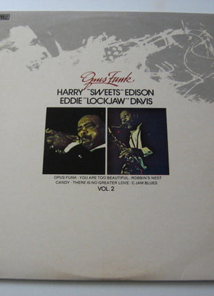 Harry Edison & Eddie "Lockjaw" Davis : Vol. 2 Opus Funk (LP, Album)
