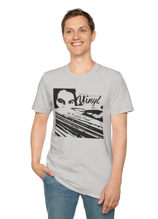 Go Freaking Diggg! T-Shirt | Retro Music Graphics, Monochrome Art
