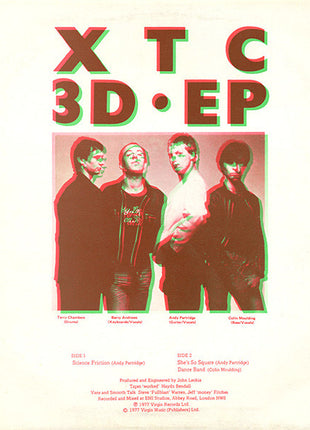 XTC : 3D • EP (12", EP, RP)