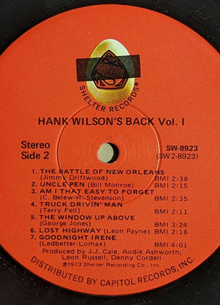 Leon Russell : Hank Wilson's Back Vol. I (LP, Album, Win)