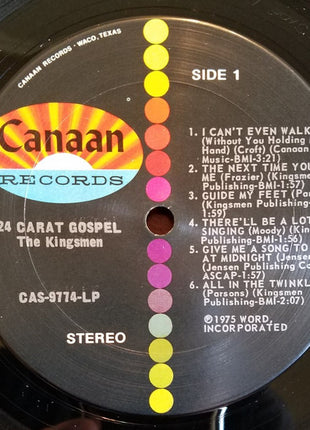 The Kingsmen (3) : 24 Carat Gospel (LP, Album)