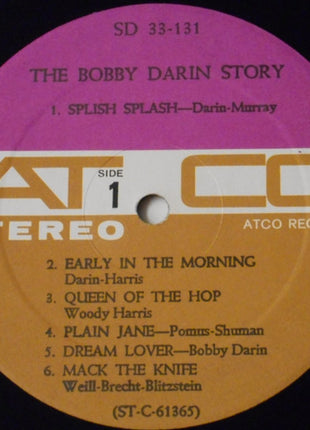 Bobby Darin : The Bobby Darin Story (LP, Comp, RE)