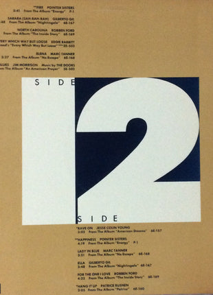 Various : Twelve Terrific Tunes (LP, Album, Promo, Smplr)