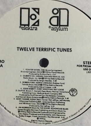 Various : Twelve Terrific Tunes (LP, Album, Promo, Smplr)
