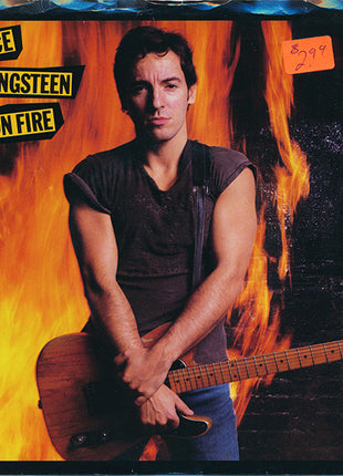 Bruce Springsteen : I'm On Fire (7", Single, Styrene, Pit)