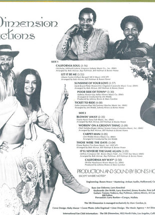 The Fifth Dimension : Reflections (LP, Comp)