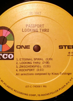 Passport (2) : Looking Thru (LP, Album, PR)