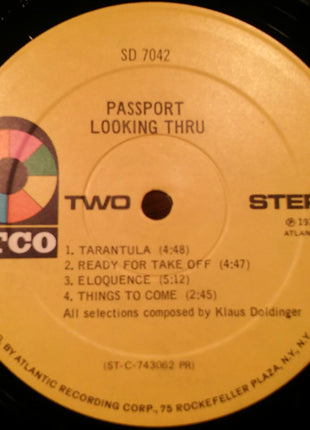 Passport (2) : Looking Thru (LP, Album, PR)