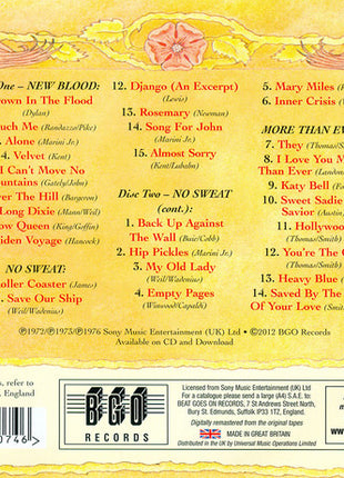 Blood, Sweat And Tears : New Blood / No Sweat / More Than Ever (2xCD, Album, Comp, RM)
