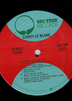 Lenny LeBlanc : Lenny LeBlanc (LP, Mon)