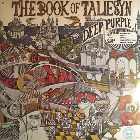 Deep Purple : The Book Of Taliesyn (LP, Album, Unofficial, Sou)