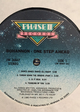 Hamilton Bohannon : One Step Ahead (LP, Album)