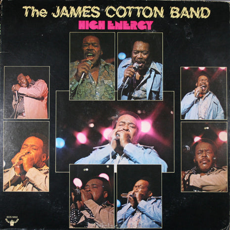 The James Cotton Band : High Energy (LP, Album, Mon)