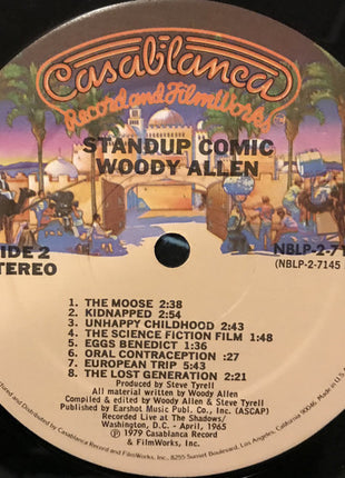 Woody Allen : Standup Comic (2xLP, Comp, 53 )