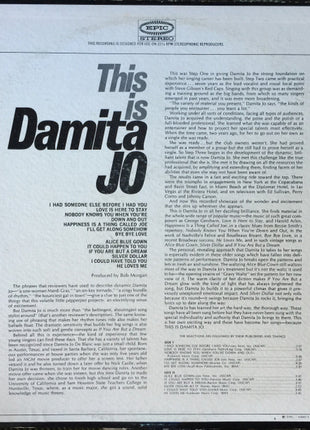 Damita Jo : This Is Damita Jo (LP, Album)