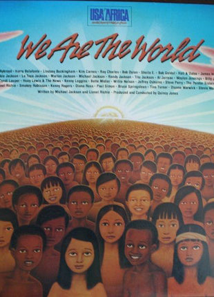 USA For Africa : We Are The World (12", Single, Pit)