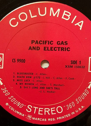 Pacific Gas & Electric : Pacific Gas And Electric (LP, Album, Pit)