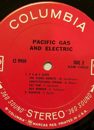 Pacific Gas & Electric : Pacific Gas And Electric (LP, Album, Pit)