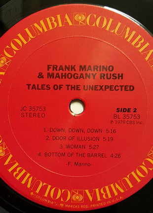 Frank Marino & Mahogany Rush : Tales Of The Unexpected (LP, Album, Pit)