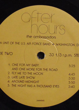 Ambassadors (6) : After Hours (LP)