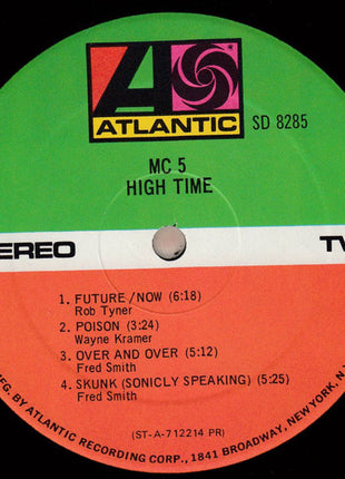 MC5 : High Time (LP, Album, Pre)