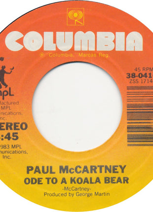 Paul McCartney And Michael Jackson : Say Say Say (7", Single, Styrene, Pit)