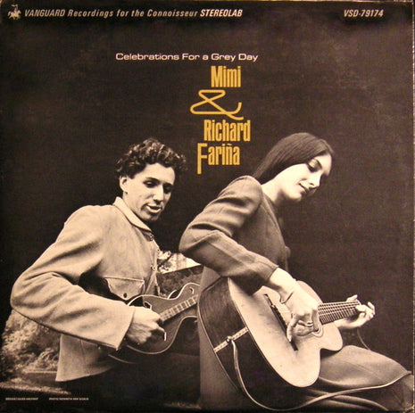 Richard & Mimi Farina : Celebrations For A Grey Day (LP, Album, RP, Pit)