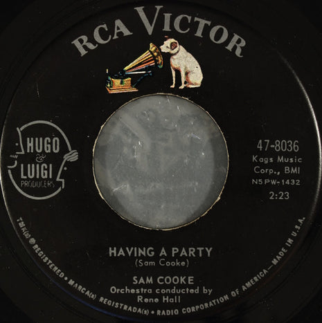 Sam Cooke : Having A Party (7", Single, Roc)