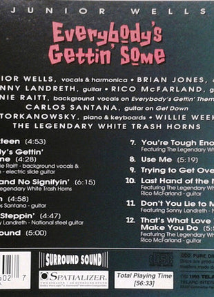 Junior Wells : Everybody's Gettin' Some (CD, Album)