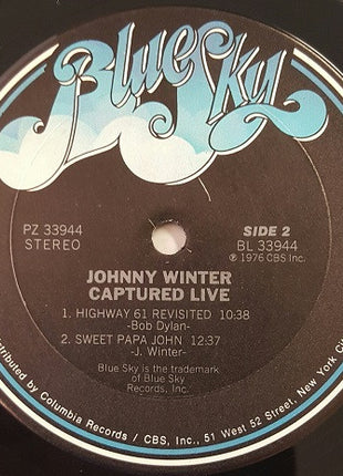 Johnny Winter : Captured Live! (LP, Album, Ter)