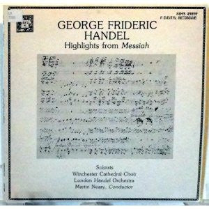 Georg Friedrich Händel : Highlights From Messiah (LP, Album)