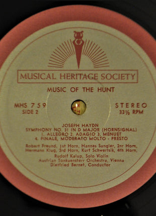 Various : Music Of The Hunt (LP, Comp)