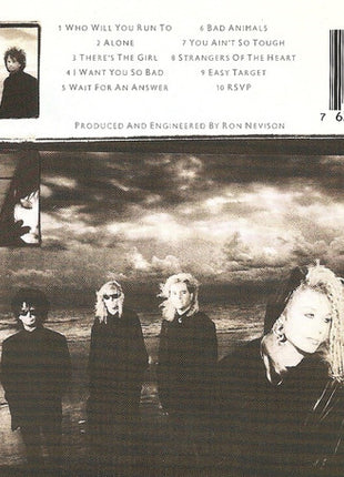 Heart : Bad Animals (CD, Album, RP)