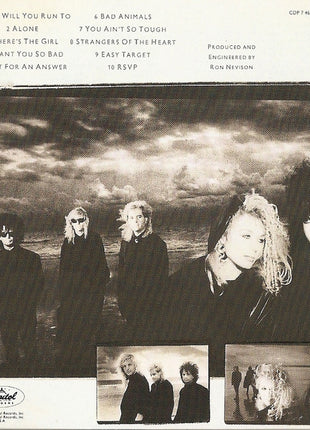 Heart : Bad Animals (CD, Album, RP)
