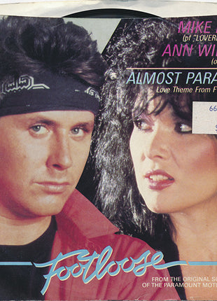 Mike Reno And Ann Wilson : Almost Paradise... (Love Theme From Footloose) (7", Single, Styrene, Pit)