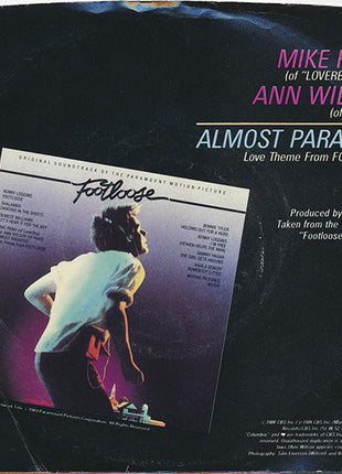 Mike Reno And Ann Wilson : Almost Paradise... (Love Theme From Footloose) (7", Single, Styrene, Pit)