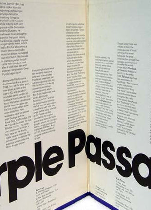 Deep Purple : Purple Passages (2xLP, Comp, RE)