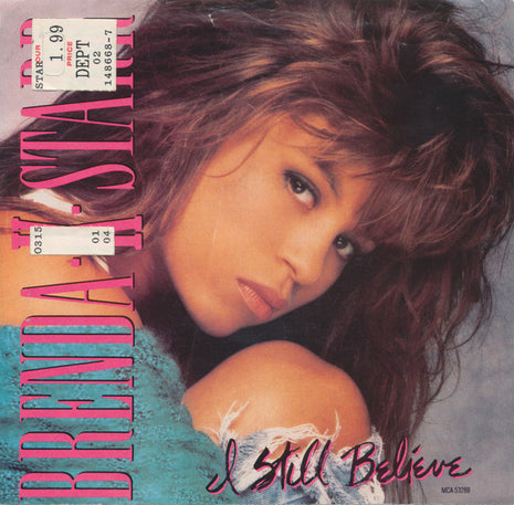 Brenda K. Starr : I Still Believe (7", Single, Pin)